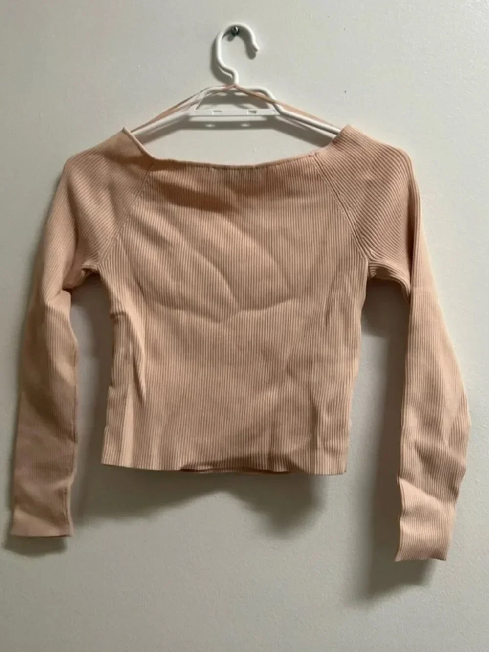 Zara Knit Balletcore Crop Top S - Picture 3 of 3